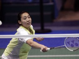 Michelle Li, durante el torneo. AFP  /