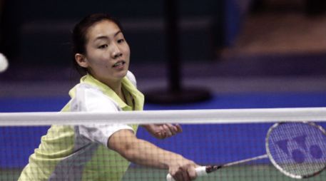 Michelle Li, durante el torneo. AFP  /