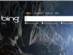 El buscador Bing (en la imagen), junto con Skipe y la consola Xbox, fueron de los productos con más demanda. ESPECIAL  /