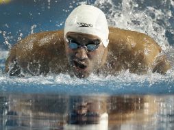 Albert Subirats, durante la competencia. AP  /