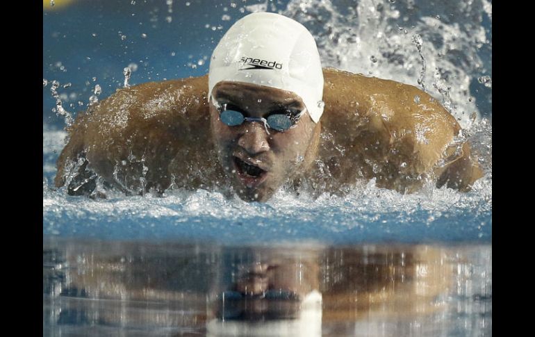 Albert Subirats, durante la competencia. AP  /