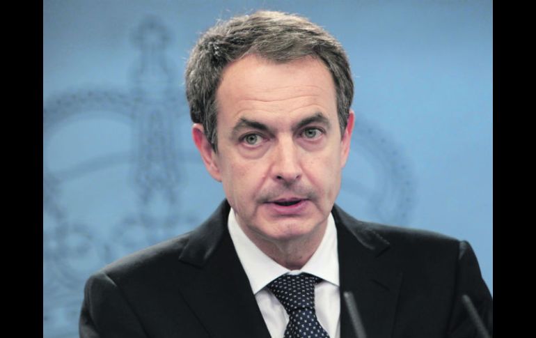 El presidente español, José Luis Rodríguez Zapatero, dijo que la suya será una democracia sin terrorismo, pero no sin memoria. EFE  /