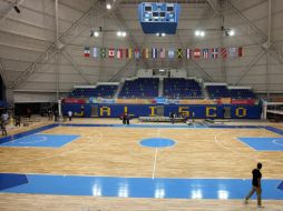 Estadio de basquetbol, ubicado en el CODE Jalisco. NTX  /