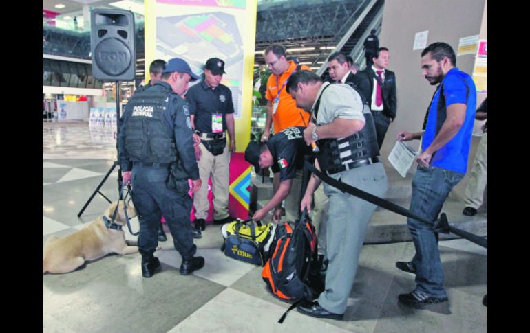 Alrededor de seis mil policías federales resguardan la ciudad, con motivo de los Panamericanos.  /