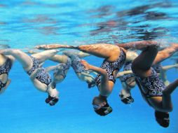 El número de las mexicanas. Las chicas prometieron seguir esforzándose para otras competencias. REUTERS  /