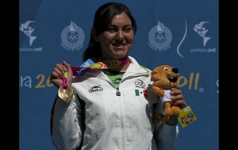 Con el triunfo de Alejandra Valencia, el tiro con arco cierra actividades panamericanas. EFE  /