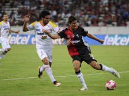 El partido se complicó para el Atlas en los últimos minutos.  /