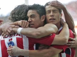 En el Clausura 2011, Chivas goleó al América por 3-0 en el Estadio Omnilife. ARCHIVO  /