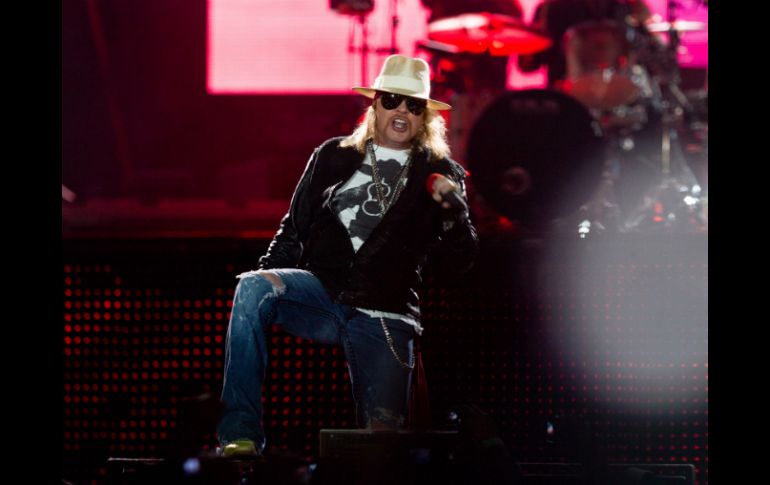 Guns N' Roses prendió al público de la Arena VFG.  /