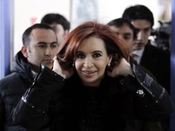 Según encuestas de boca de urna, la presidenta argentina tendría la reelección. REUTERS  /