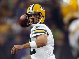 Los Empacadores de Green Bay comandados por Aaron Rodgers siguen invictos en la NFL. REUTERS  /