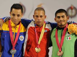 Se destacó José Lino al ganar un inusual bronce en Levantamiento de Pesas. MEXSPORT  /