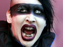 Marilyn Manson presentará su trabajo como pintor en ''The path of misery''. EFE  /