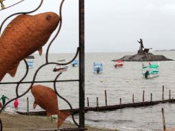 El lago de Chapala fijó su cota máxima de 2011 en la 95.44, al recuperar por lluvias 24 centímetros. ARCHIVO  /