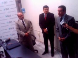 Castro Reynoso asistió a la sesión del Itei, donde se dio el fallo a su favor.  /