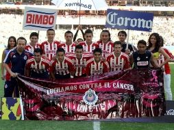 Las Chivas de Guadalajara lideran la competencia con 25 puntos. MEXSPORT  /