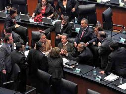 El pleno del Senado le pidió a la PGR que investigue la deuda que dejó el líder del PRI, Humberto Moreira, en Coahuila. EL UNIVERSAL  /