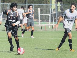 Entrenamiento rojinegro de cara al partido contra Rayados.  /