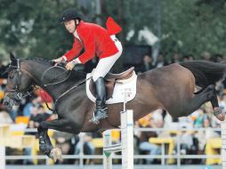 Eric Lamaze, de Canadá, parte como uno de los favoritos para imponerse en el Guadalajara Country Club. MEXSPORT  /