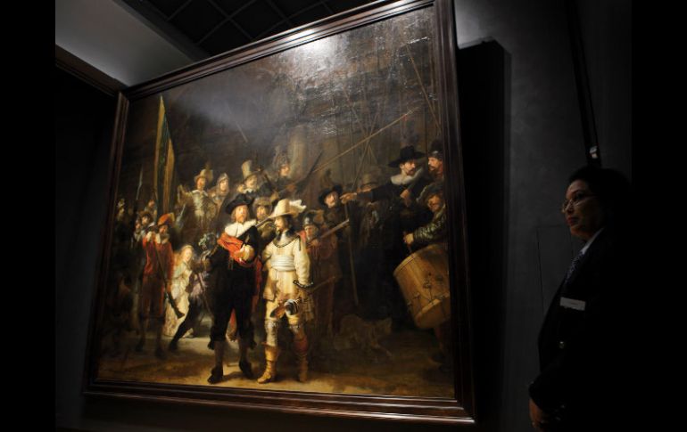 Se considera la obra cumbre de Rembrandt; luego de sobrevivir atentados, ahora bajo una nueva luz luce su esplendor. AP  /