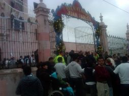 Las reliquias del beato Juan Pablo II siguen su recorrido por la región de los Valles.  /