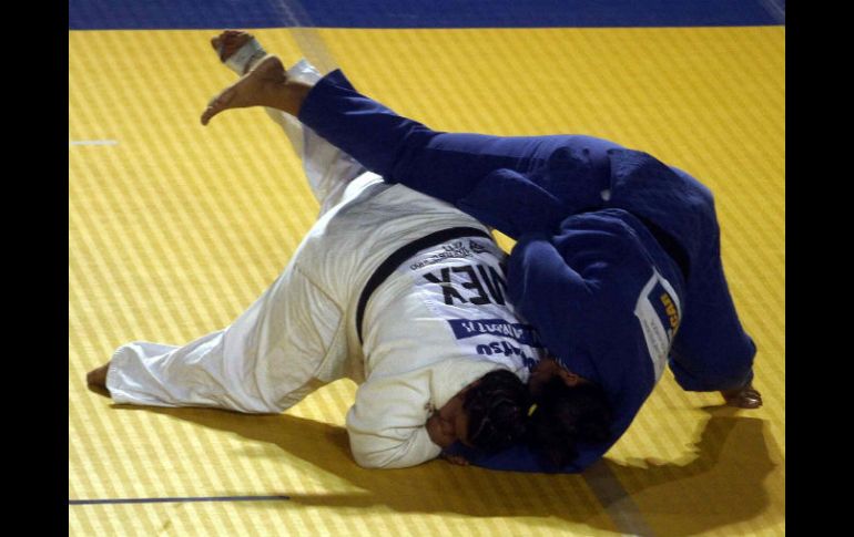 Zambotti y Flores eran dos grandes esperanzas para México en judo panamericano. MEXSPORT  /