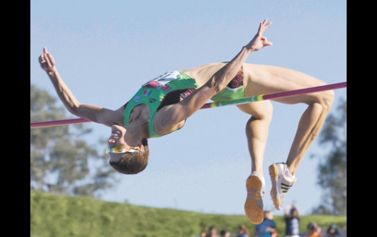 La mexicana Romary Rifka se quedó con el tercer lugar gracias a un salto de 1.89 metros. MEXSPORT  /