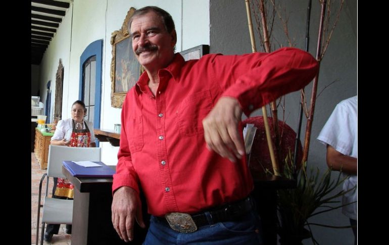 El ex presidente Vicente Fox, fue denunciado ante la PGR por hacerle apología al narcotráfico e incitar al delito.  /