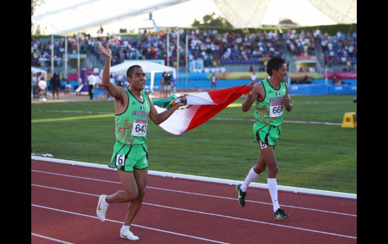 El mexicano logró hacerse de otra plata. MEXSPORT  /