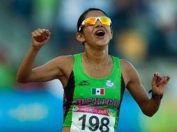 Tercera medalla de oro para México en atletismo. AFP  /