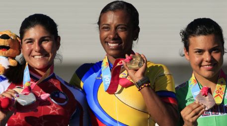 El podio del patinaje está coronado por Colombia. AP  /