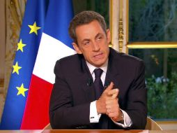 En una entrevista televisiva, Sarkosy explicó las causas que orillan al gobierno francés a implementar la reducción. REUTERS  /