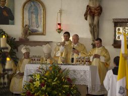 Las reliquias pasaron la noche en el Seminario Mayor Diocesano.  /