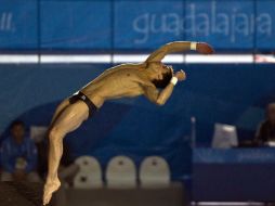 Rommel Pacheco concluyó sus clavados en preliminares ubicándose en el primer puesto. MEXSPORT  /