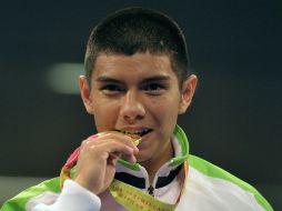 Joselito Velázquez fue el único boxeador mexicano que alcanzó lo más alto del podio. AFP  /