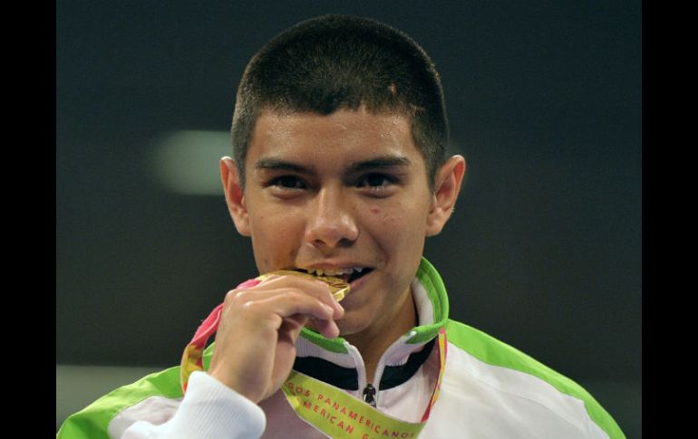 Joselito Velázquez fue el único boxeador mexicano que alcanzó lo más alto del podio. AFP  /