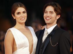 Nikki Reed y Jackson Rathbone posan en la alfombra roja del festival de Roma. REUTERS  /