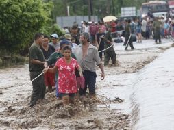 El municipio de Cihuatlán, Jalisco, fue el lugar más azotado por ''jova''.  /