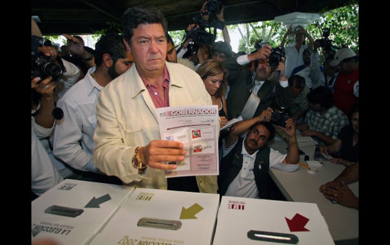 El empresario priista Jorge Hank Rhon se consideró la mejor opción a la candidatura para el gobierno estatal de Baja California.ARCHIVO  /