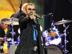 Ringo Starr llegó a la Ciudad de México para presentarse en el Auditorio Nacional. EFE  /