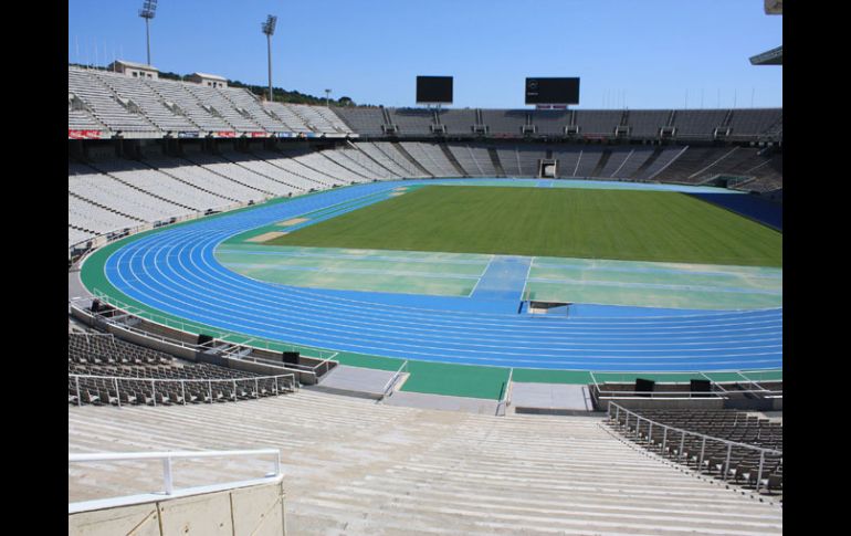 El Estadio Olímpico de Barcelona no fue construido para la justa, sólo fue remodelado. ESPECIAL  /