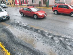 El paso de ''Jova'' dejó afectaciones en la zona metropolitana con alrededor de 62 mil baches, sólo en el municipio de Guadalajara.  /