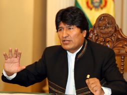 Evo Morales afirmó que Latinoamérica no debe rendir cuentas al rey Juan Carlos de España en la Cumbre Iberoamericana. EFE  /