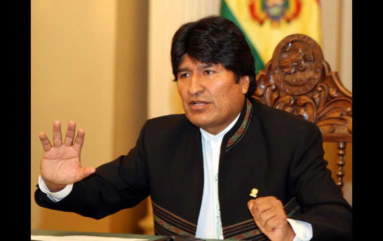 Evo Morales afirmó que Latinoamérica no debe rendir cuentas al rey Juan Carlos de España en la Cumbre Iberoamericana. EFE  /