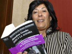 La autora será reconocida por su libro ''Inés y la alegría''. EFE  /