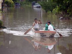 Las inundaciones y otros fenómenos modifican el modo de vivir del ser humano. ARCHIVO  /