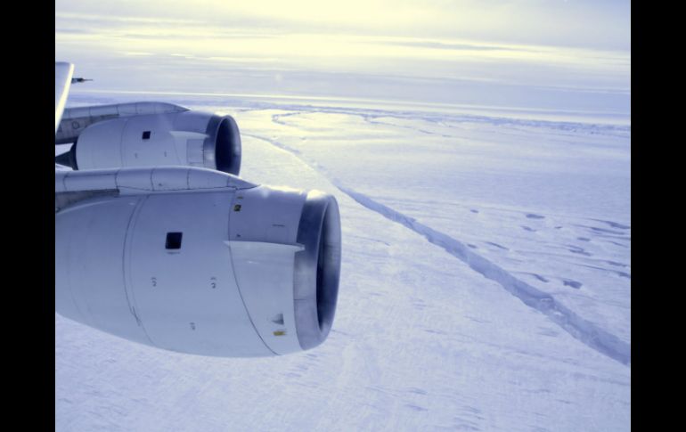 Cuando el hielo se rompa, se formará un iceberg de más de 880 km cuadrados. REUTERS  /