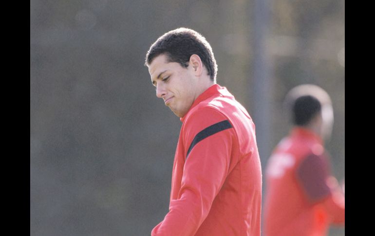 ''Chicharito'' Hernández es uno de los 20 convocados por Chepo. AP  /