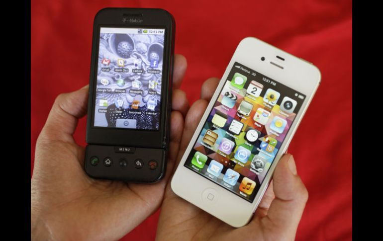 Los fallos de hardware son más comunes en los dispositivos Android que en el iPhone de Apple y en los BlackBerry. AP  /