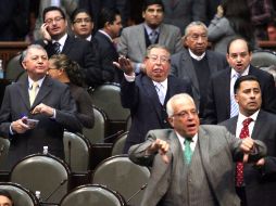 En el quinto día de trabajos en el pleno de San Lázaro sobre la reforma política, finalmente se aprobó. EL UNIVERSAL  /